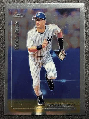 1999 Topps Chrome #85 Derek Jeter New York Yankees - Image 1 of 2