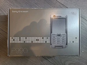 SONY ERICSSON P990i EMBALAJE ORIGINAL Smartphone móvil retro Xperia coleccionista retro vintage - Imagen 1 de 9