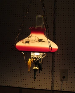 “Victorian Style” Hanging Electric Lamp - Picture 1 of 6