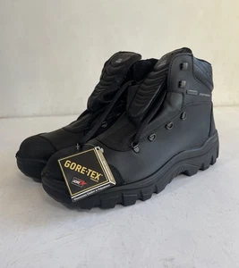 Steitz Secura Oslo GTX S3 Goretex Boots Mens Size UK 11 EU 46 Black Waterproof - Picture 1 of 12