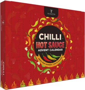 Hot Sauce Advent Calendar 2025-24 Days Chilli Sauce Advent Calendar 2025 Men, No - Picture 1 of 12