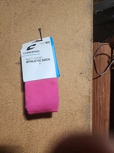 Champro Athletic Socks Size Xs Color Pink Multi-Sport Condition New - Picture 1 of 2