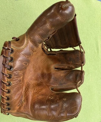 Guante de béisbol raro de cuero coleccionable Rawlings Stan Musial "PMM" "Autógrafo" Foto 1 de 4