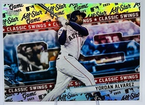 2025 Topps All-Star Game Classic Swings Holo Foil #CS-4 Yordan Alvarez Astros - Bild 1 von 2