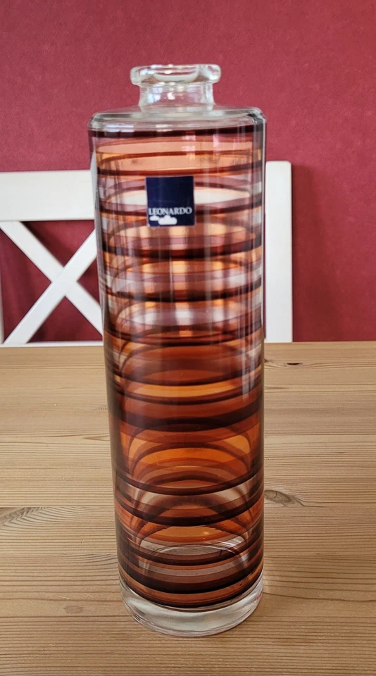 LEONARDO Vase Glas rote Herbstfarben 25 cm hoch - Bild 1 von 1