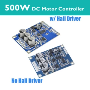 DC 12-36V 20A 500W Brushless Motor PWM Balanced Controller Hall Driver Board Kit - Picture 1 of 15