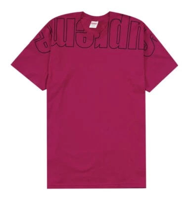 #6 Nueva camiseta invertida Supreme FW22 magenta mediana Foto 1 de 3