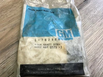 Nuevo de Lote Antiguo GM 80-86 Chevy Buick Oldsmobile Citation Phoenix Skylark Omega Sello 7829885 Foto 1 de 2