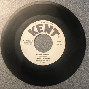 COUNT POPEYE Vinyl 45 RPM Record KENT K 423x45 VG+ Funk Soul Nosey Rosey - Picture 1 of 2