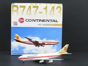 1:400 Scale Dragon Wings 55136-03 Die-Cast Continental Boeing B747-143 Aircraft - Picture 1 of 16