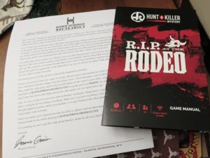 Hunt A Killer R.I.P. At The Rodeo Board Game - Picture 1 of 6