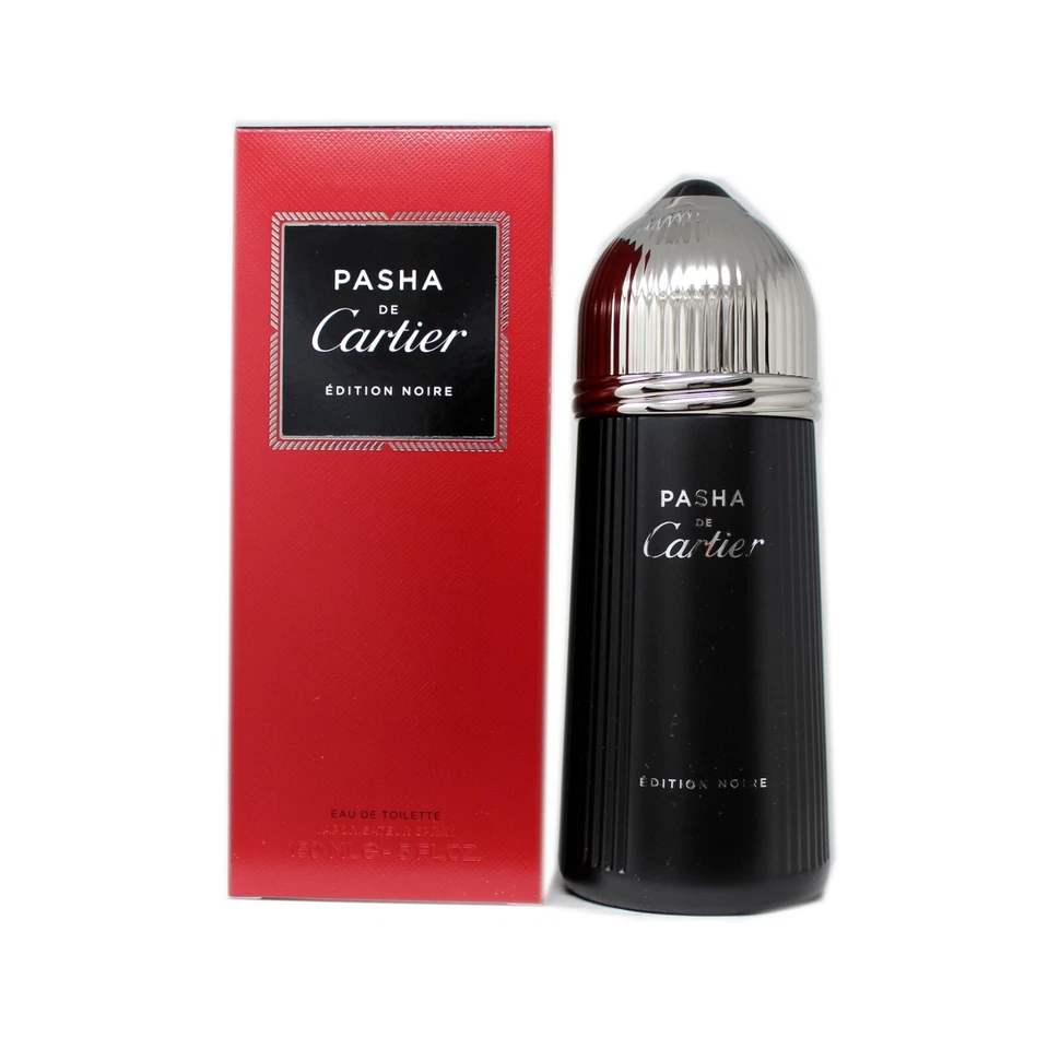 卡地亚 PASHA DE 卡地亚版 NOIRE EAU DE TOILETTE 喷雾 150 毫升/5 FL.OZ。 全新带盒 — 第 1/1 张图片