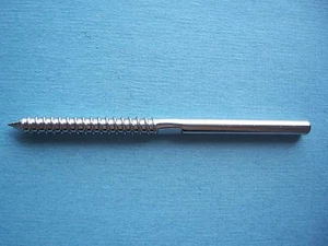 Barandilla de cable de montaje de perno de acero inoxidable tipo 316 - para cable de 5/32" - Imagen 1 de 1