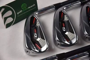 Ping G410 Irons / 5-PW+UW+SW / Blue Dot / Regular Flex Ping Alta CB Red AWT - Picture 1 of 7