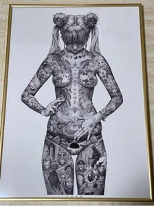 Shohei Otomo Heisei Mary A2 Size Poster Reiwa Exhibition AKIRA Japan Genuine - Picture 1 of 2