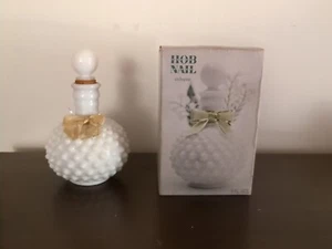 Fenton Wrisley French Opalescent Hobnail Cologne Bottle 1938-1940 - Picture 1 of 1