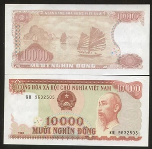 Viet Nam 10000 Dong 1993 Pick 115 UNC  - Picture 1 of 1