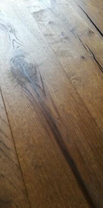 Räuchereiche gebürstet Massivholzdielen Holzdielen Landhausdiele Echtholz Parket - Bild 1 von 10