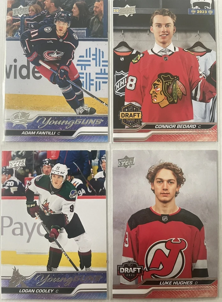 2023-24 Upper Deck Extended Young Guns & 1st Round RC Cards **U Pick From List** - Image 1 of 1