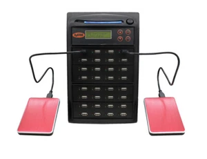 Duplicateur USB Systor 1:31 pour disques durs externes portables alimentés par USB/SSD - Photo 1/5