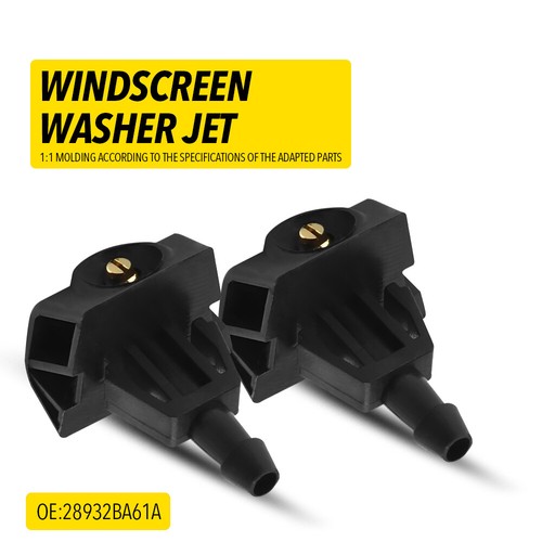 2Pcs Fit 20152018 Nissan JUKE F15 WindScreen Washer Jet Nozzle