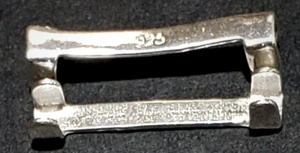 Set 2 pcs Solid Silver 925 Ring Guard Adjuster 2 and 3 mm band Fit down 1/2 size - Picture 1 of 9