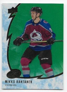 19/20 UPPER DECK ICE GREEN PARALLEL Mikko Rantanen #19 - Picture 1 of 1