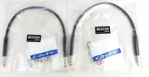 Canare BC003M TT Bantam Patch Cables, Set of 2 - New Old Stock, Free Shipping - Picture 1 of 10