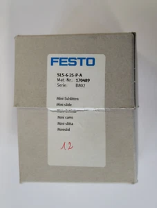 Mini trineo FESTO SLS-6-25-P-A 170489 NUEVO/EMBALAJE ORIGINAL envío mundial, FACTURA - Imagen 1 de 2