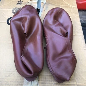 TINGLEY WEATHER-TUFF STRETCH RUBBER WATERPROOF OVERSHOES Size LARGE - Picture 1 of 4