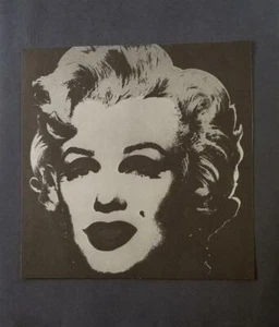 Andy Warhol  "Marilyn Monroe  " Mounted b/w offset Lithograph  1973  - Picture 1 of 5