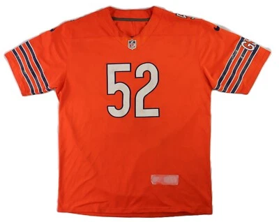 Camiseta deportiva naranja Nike US para hombre XL Chicago Bears Khalil Mack #52 Foto 1 de 4