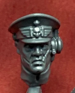 Nueva actualización Cadian OFICIAL/CABEZA DE COMANDANTE - Astra Militarum Bits 40k - Imagen 1 de 1