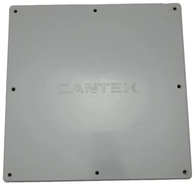 Cantex 5133713 Junction Box 12"X12"X6" 810 CU. IN Types 1, 3, 3s, 4, 4x, 5, 6 6P