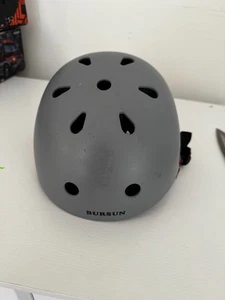 Bursun Kids Bike Helmet Size Small 48–54cm Gray – Skate Scooter Bicycle Safety - Picture 1 of 7