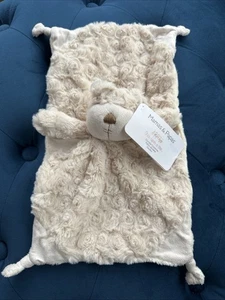Mamas & Papas M&P Crumble Bear Beige Bebé Edredón Chupete Manta Blankie Nuevo - Imagen 1 de 12