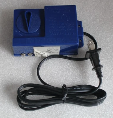 Fuente de alimentación transformador hobby tren realista escala HO 390-J azul Foto 1 de 4