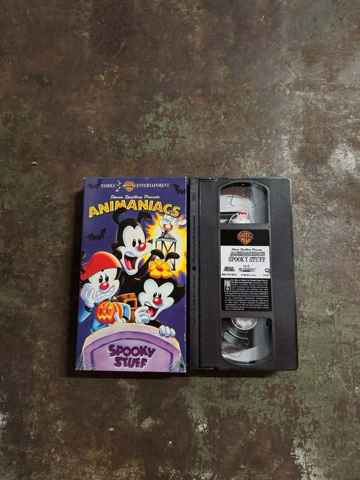Animaniacs Spooky Stuff VHS Tape - Image 1 of 4