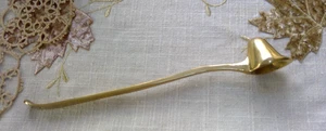 Vintage Solid Brass Candle Snuffer 10 inches long. - Bild 1 von 9