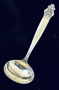 Cucharón crema 5-7/8" - VIDAR ~ plateado Th. Marthinsen Noruega - Imagen 1 de 6