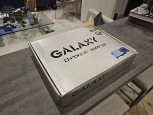 Very rare Galaxy Glacier GeForce 6800 GT AGP 256mb in box - Picture 1 of 6