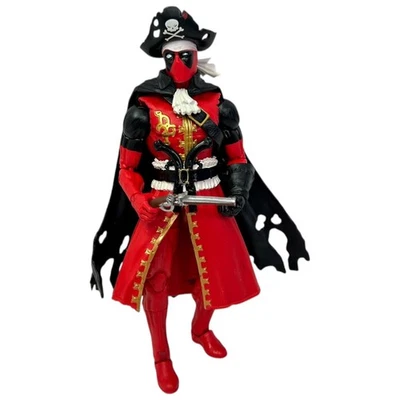 Figura de acción Marvel Legends Pirate Deadpool 6" Strong Guy Wave Hasbro usada Foto 1 de 4