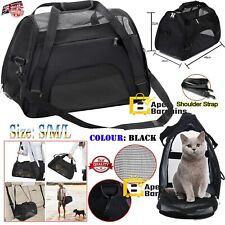 Dog Cat Puppy Pet Carrier Bag Portable Folding Soft Fabric AVC Travel Carry Cage