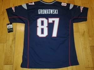2017 Nike Rob Gronkowski NEW ENGLAND PATRIOTS Youth NFL Team Replica JERSEY XL - Picture 1 of 20