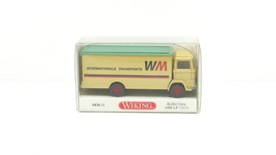 WIKING CAMION MERCEDES MB LP 1317 TRANSPORT INTERNATIONAL 0436 01 - H0 1/87 - Photo 1/4