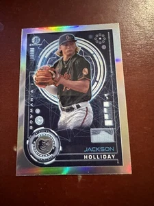 Refractor Bowman Chrome Jackson Holliday 2024 AI #BAI-6 Orioles Refractor SP - Imagen 1 de 2
