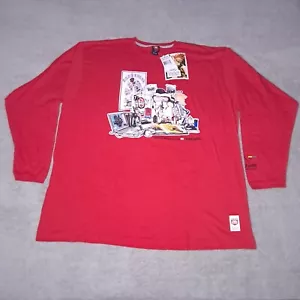 Rare Ecko Tribute Complex Long Sleeve Shirt Mens 2XL Red Vintage Y2K Deadstock - Picture 1 of 14