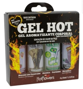 Body Flavouring Gel Hot Set - Picture 1 of 2