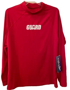 "GUARD" Dolphin Swimwear Child's XL Longslv 'Guard" Swimshirt UV Rash Protection - Picture 1 of 9