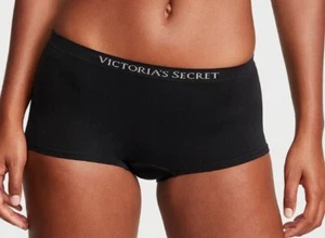 victoria secret Seamless Boy short Panty Black XL Plus Size - Picture 1 of 5